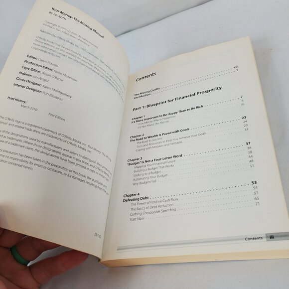 Your Money The Missing Manuel By J.D. Roth Paperback Book - Picture 7 of 9